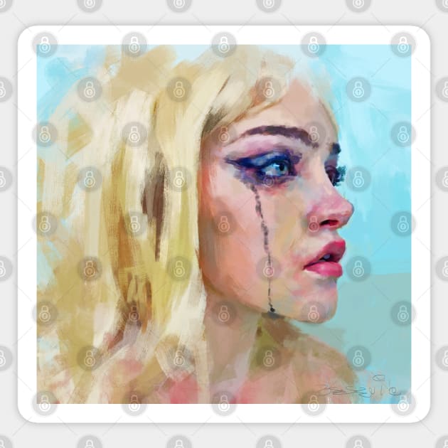 beauty study Sticker by Ivanabesevic